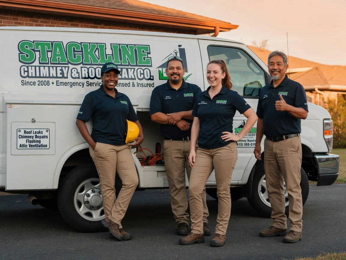 Chimney flashing repair company in Grantsburg, IL